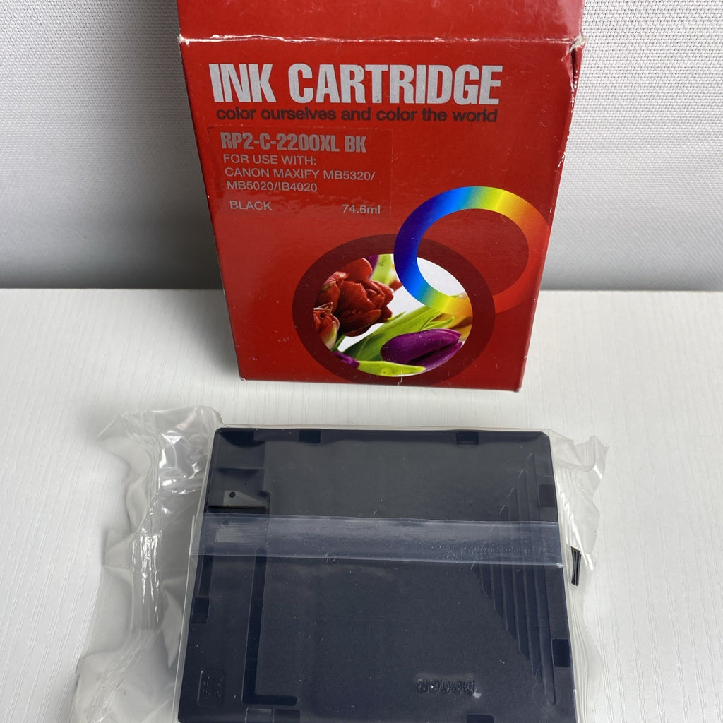 Generic RP2-C-2200XL black ink cartridge 74.6ml for Canon MAXIFY printers