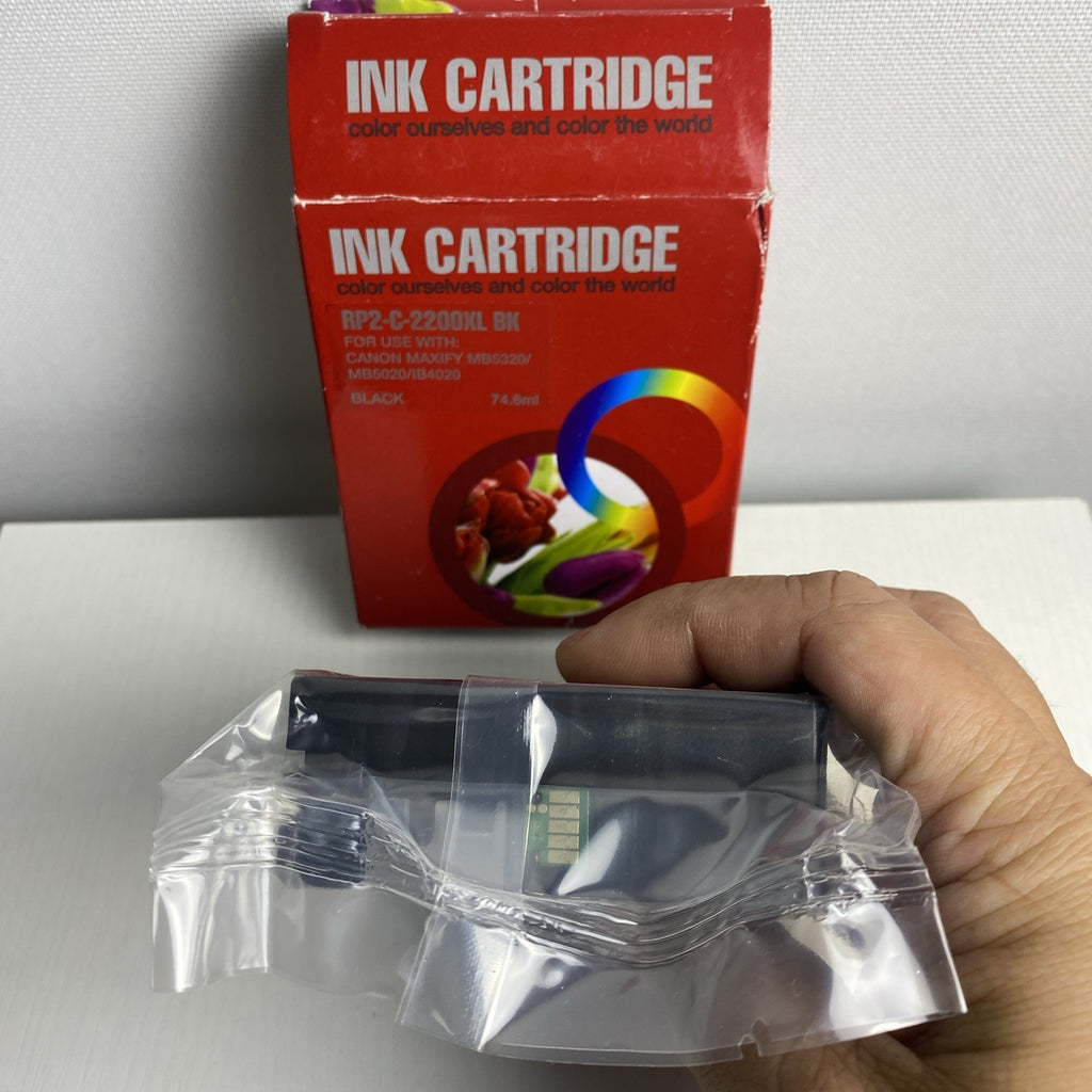 Generic RP2-C-2200XL black ink cartridge 74.6ml for Canon MAXIFY printers