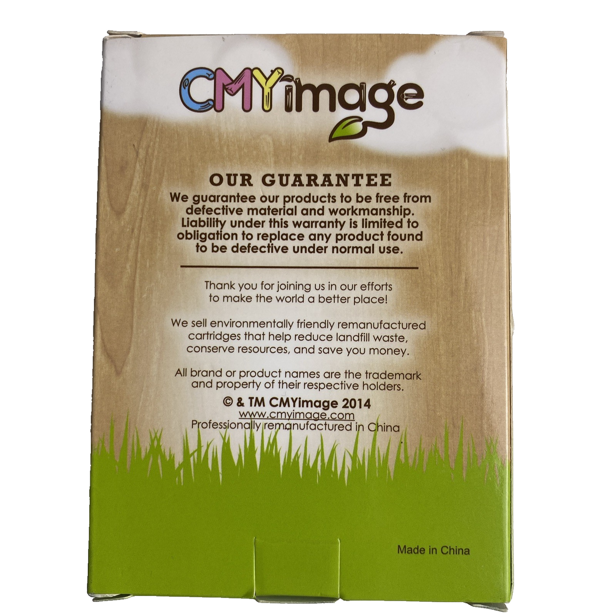 CMYimage yellow pigment ink cartridge XL 22ml in open box for Canon MAXIFY printers