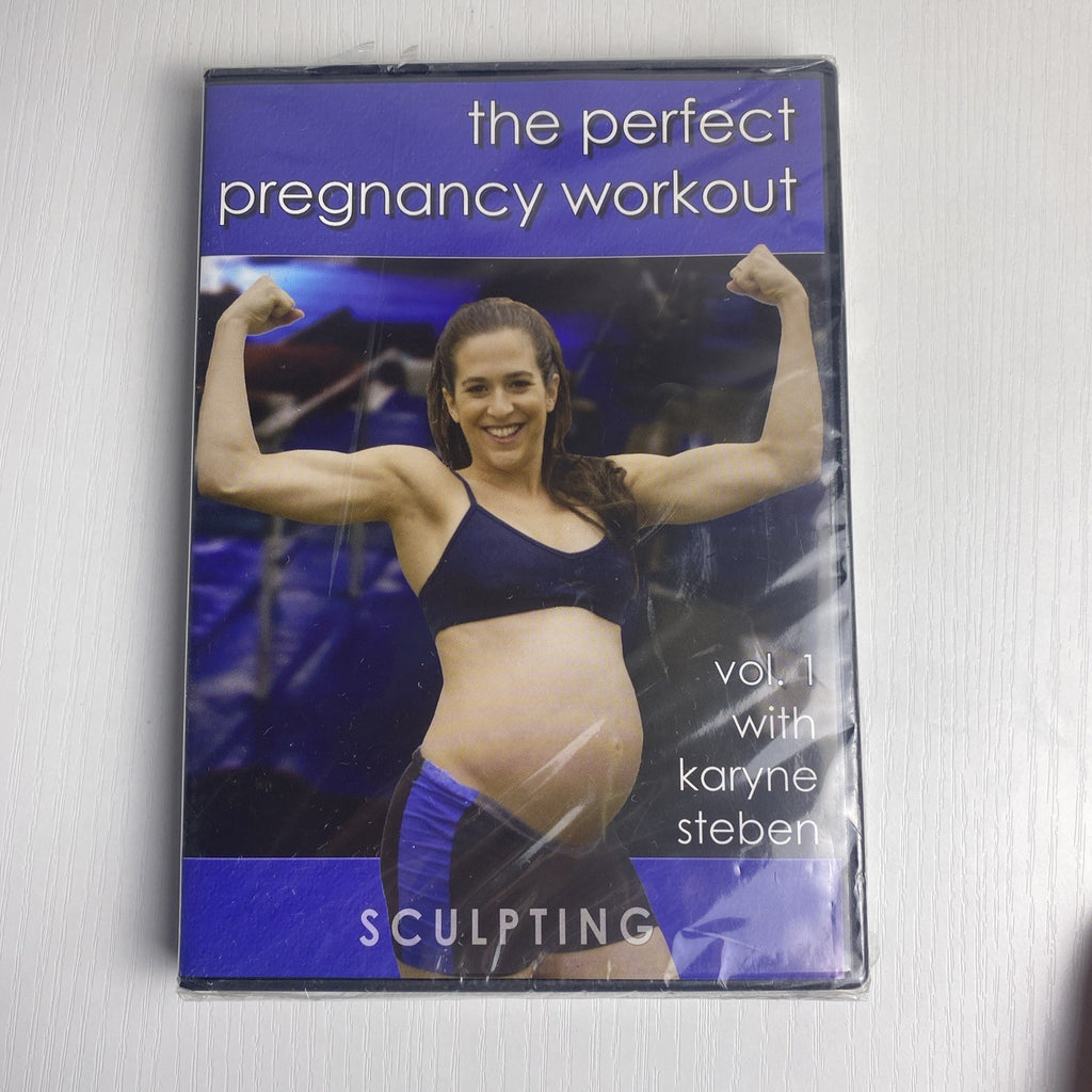 The Perfect Pregnancy Workout Vol. 1 Sculpting prenatal fitness DVD starring Karyne Steben, factory sealed in original wrap
