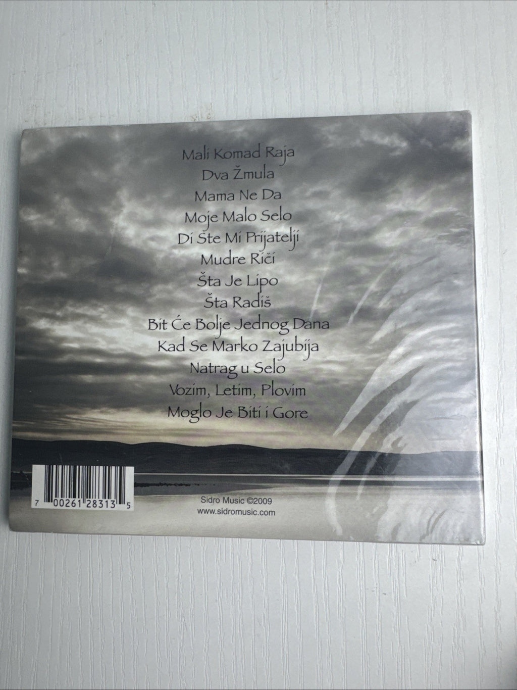 Sidro Mali Komad Raja 2009 Croatian folk world music CD in sealed digipak packaging