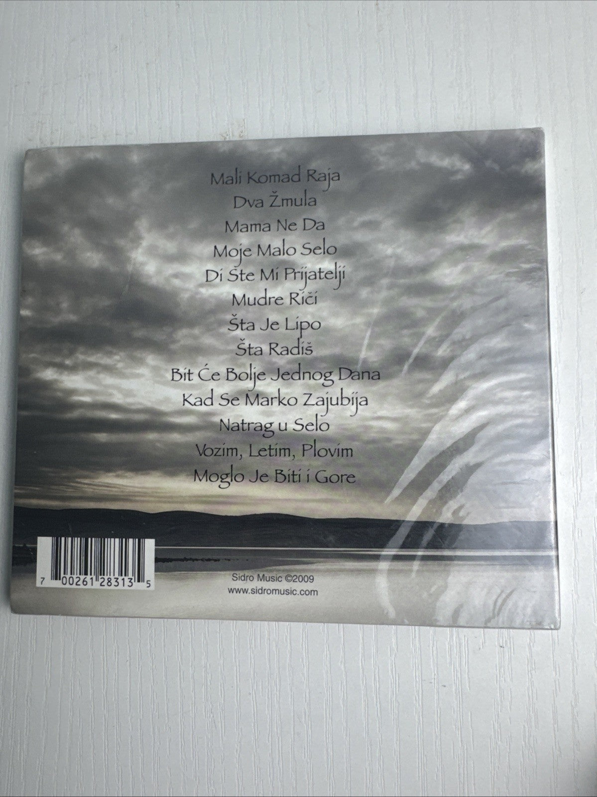 Sidro Mali Komad Raja 2009 Croatian folk world music CD in sealed digipak packaging
