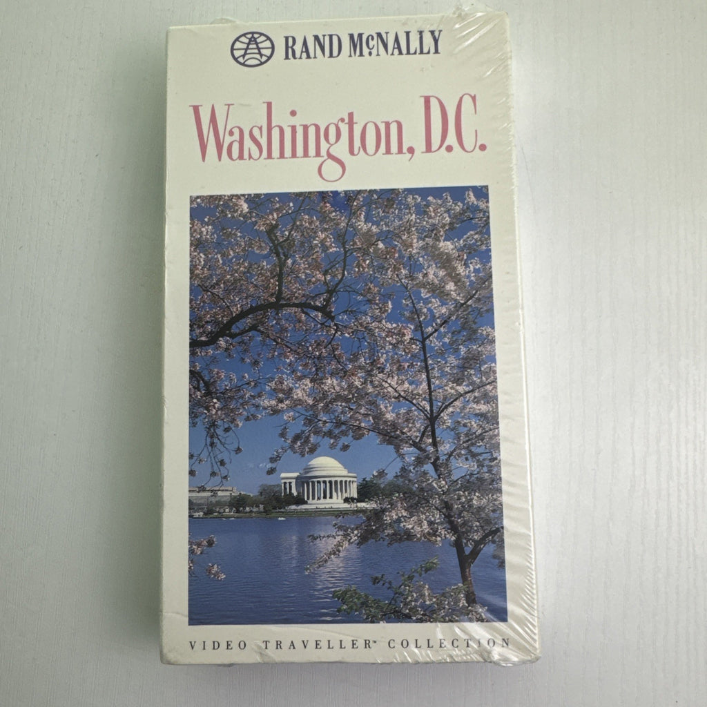 Rand McNally Washington DC Video Traveller Collection 1992 VHS tape factory sealed in shrink wrap