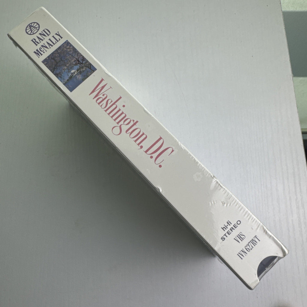 Rand McNally Washington DC Video Traveller Collection 1992 VHS tape factory sealed in shrink wrap