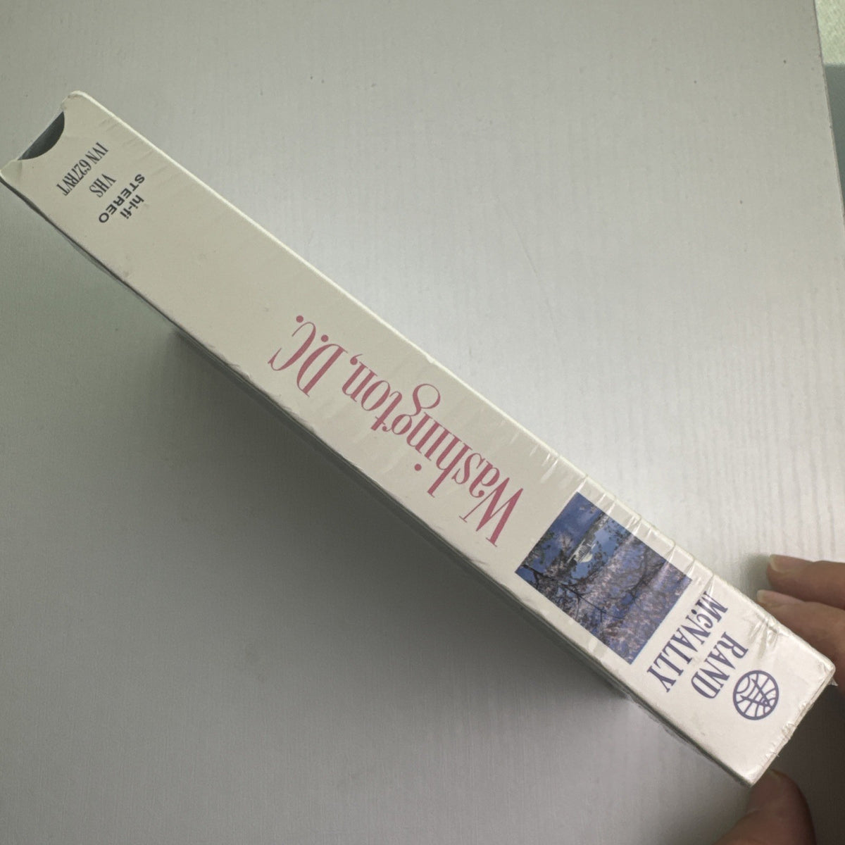 Rand McNally Washington DC Video Traveller Collection 1992 VHS tape factory sealed in shrink wrap