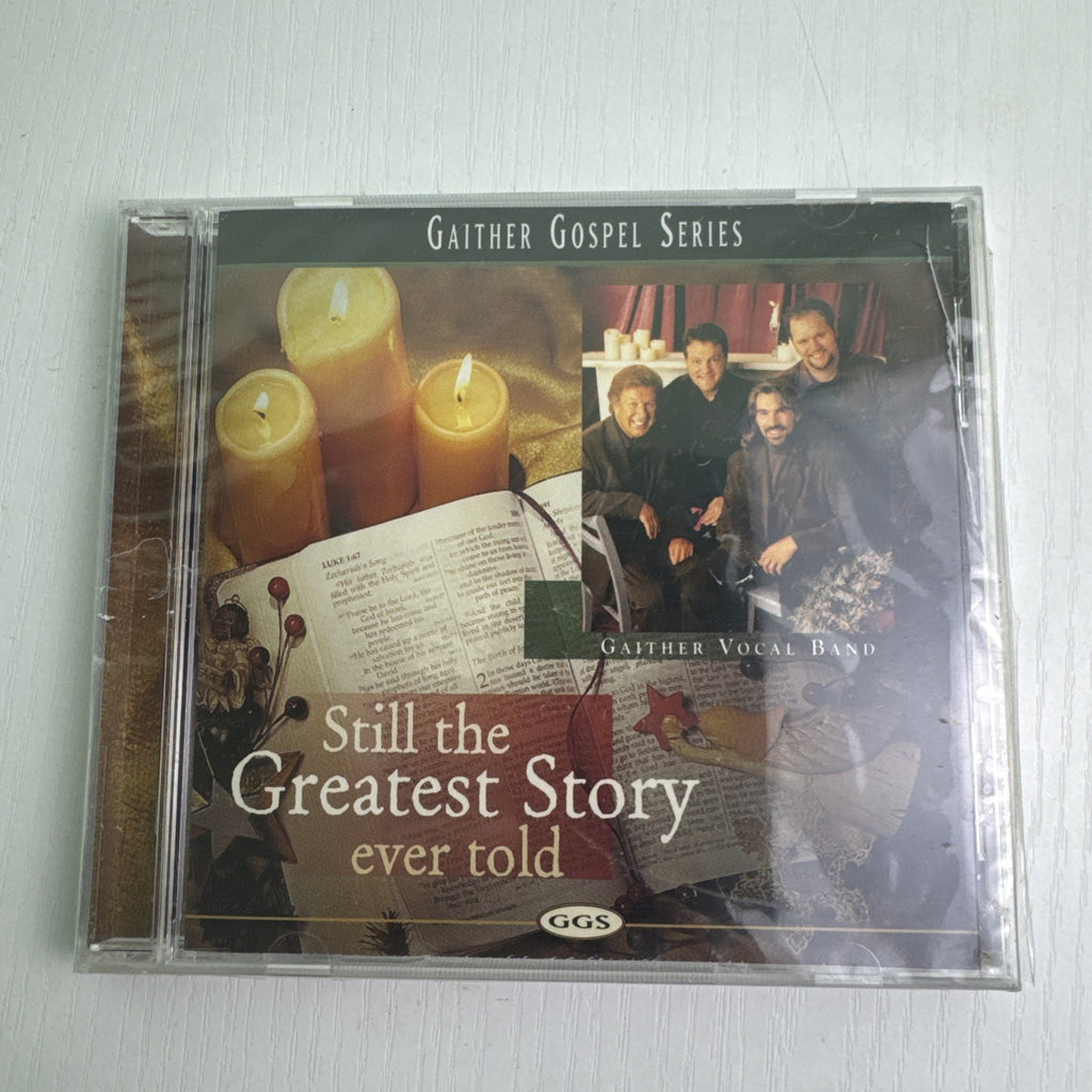 Gaither Vocal Band Still the Greatest Story Ever Told 1998 Christmas CD in factory-sealed jewel case