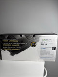 Generic replacement TN-570 black laser toner cartridge sealed in protective packaging.