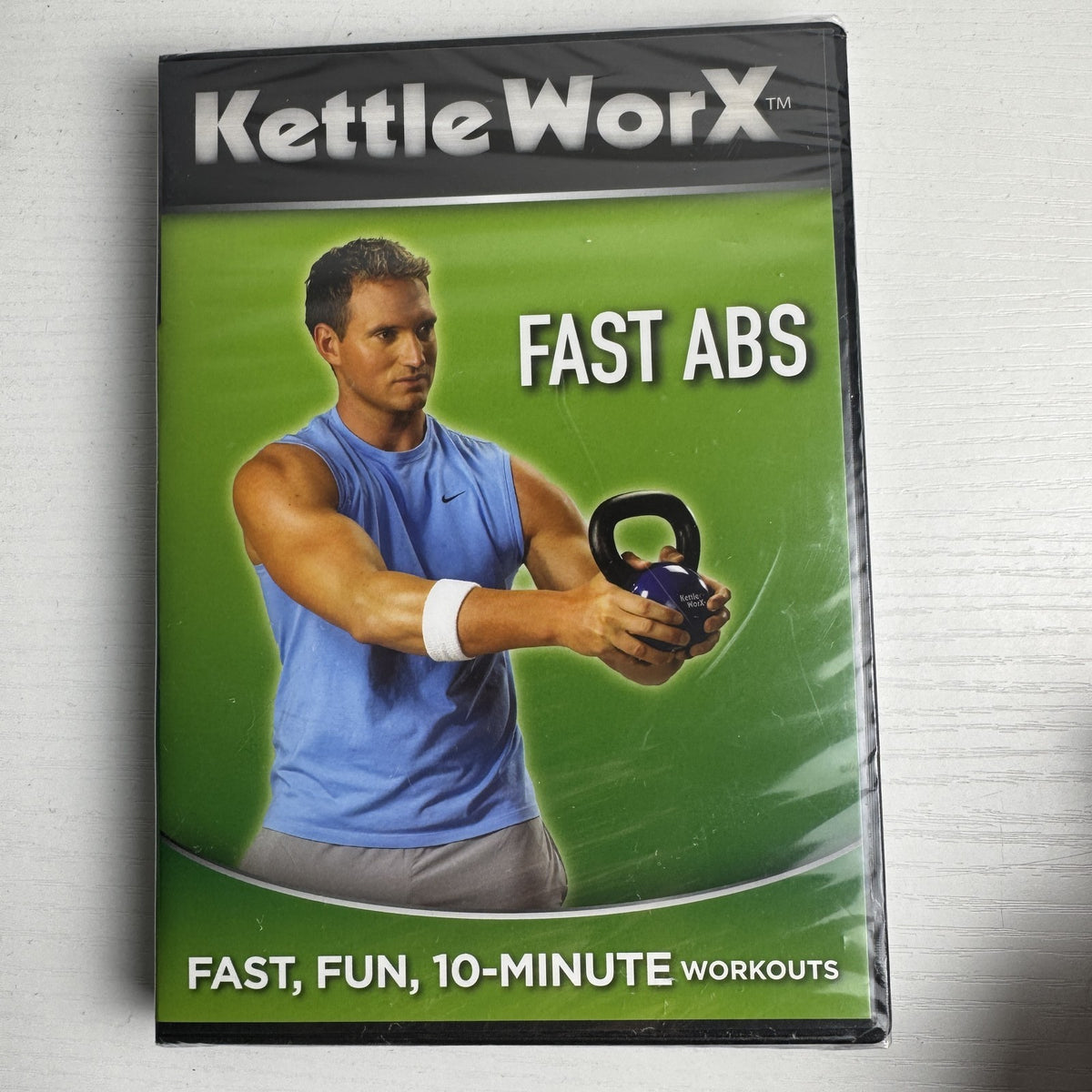 Factory sealed KettleWorx Fast Abs 10-minute core workout DVD