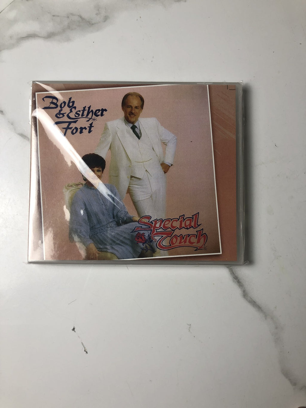 Front cover of Bob and Esther Fort Special Touch Christian gospel music CD, brand new and factory sealed.