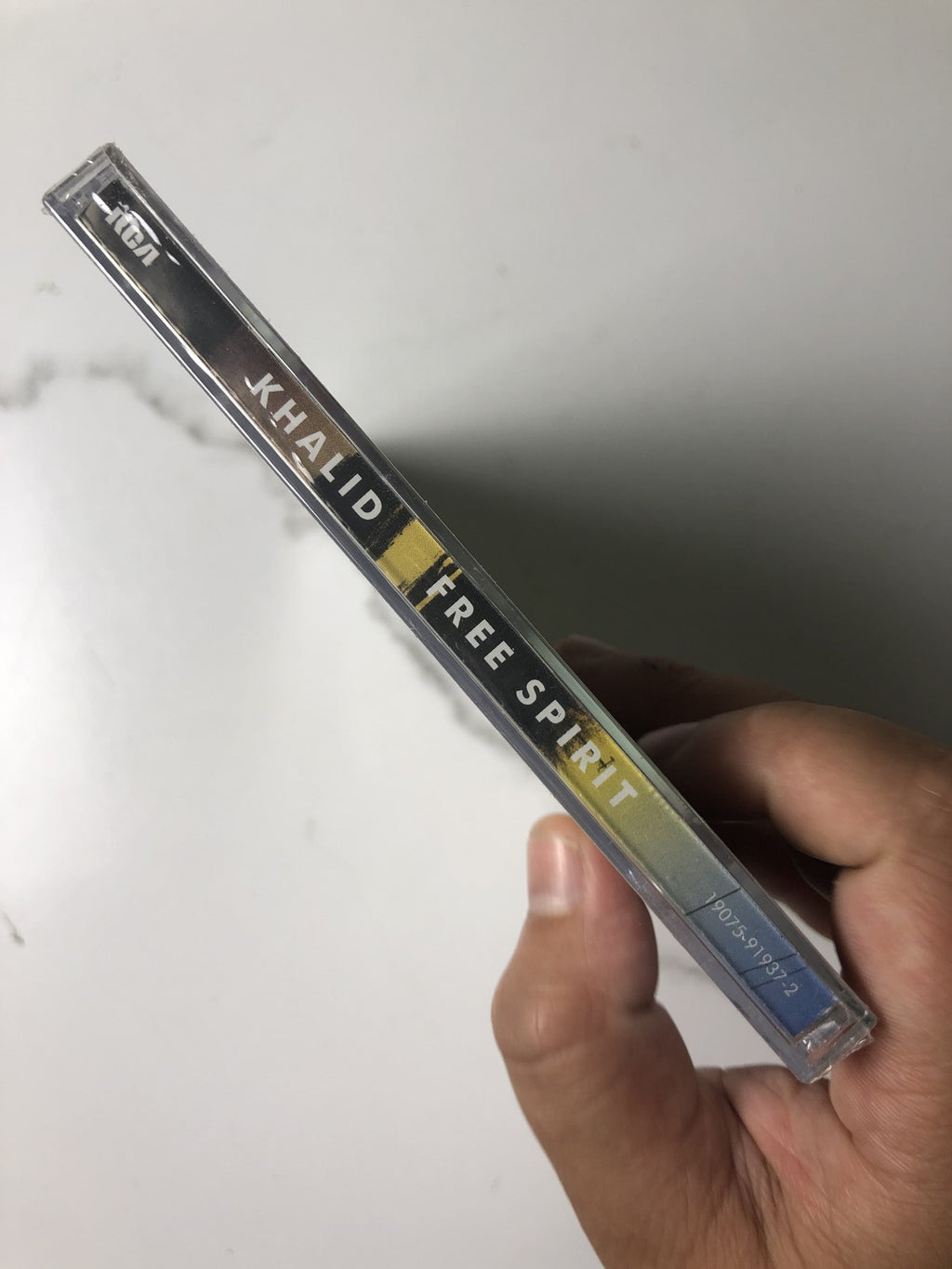 Factory sealed Khalid Free Spirit CD jewel case with original RCA hype sticker