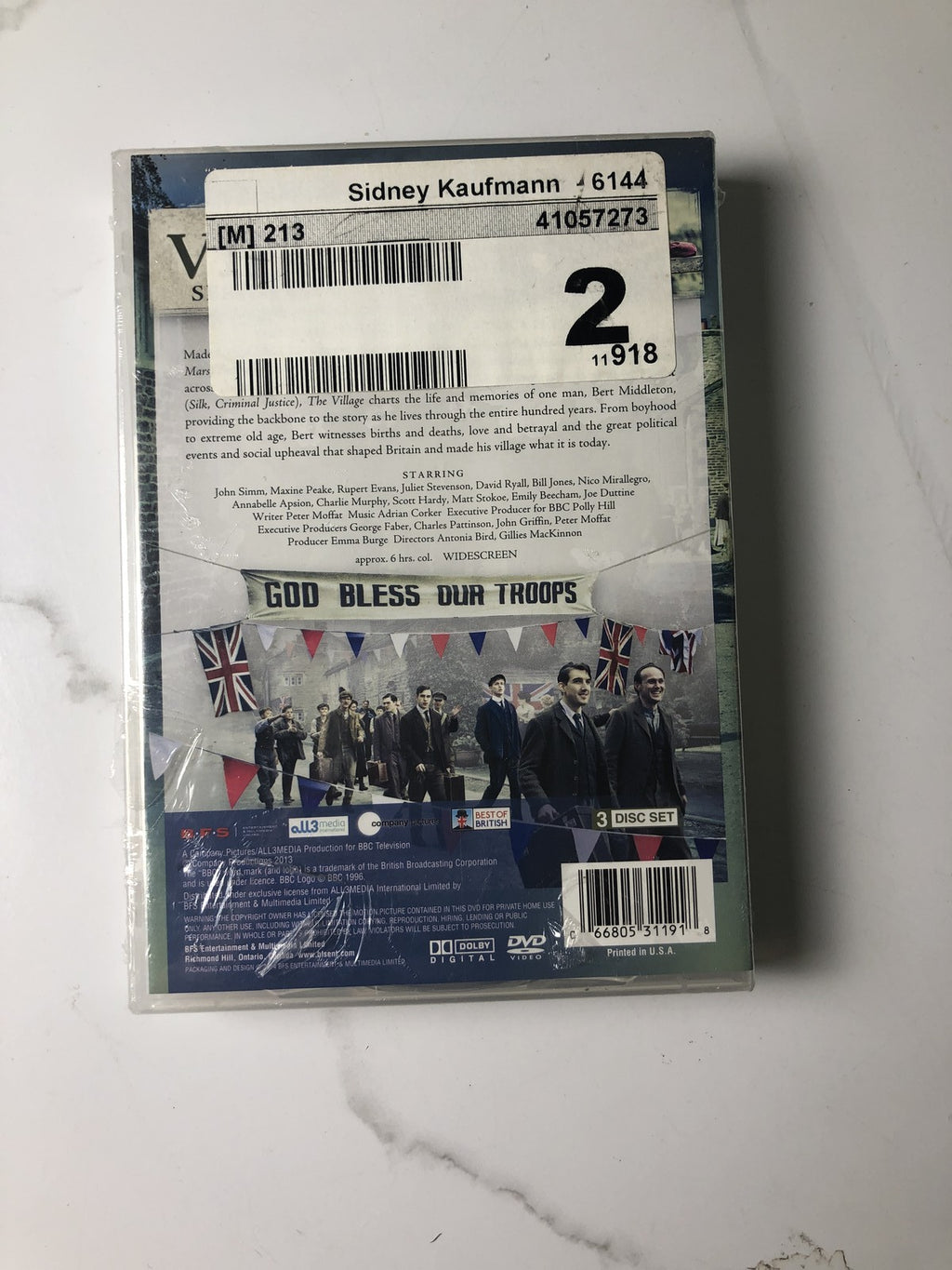 BBC The Village Series One 3-disc DVD set brand new in factory shrinkwrap