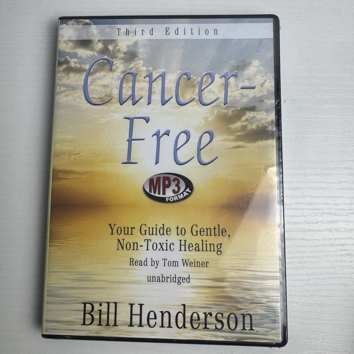 Factory-sealed Cancer-Free 3rd Edition MP3 CD audiobook by Bill Henderson