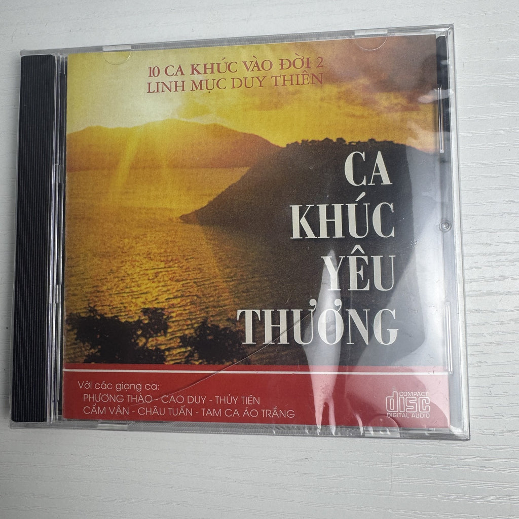 Linh Muc Duy Thien Ca Khuc Yeu Thuong Vietnamese music CD in factory sealed jewel case