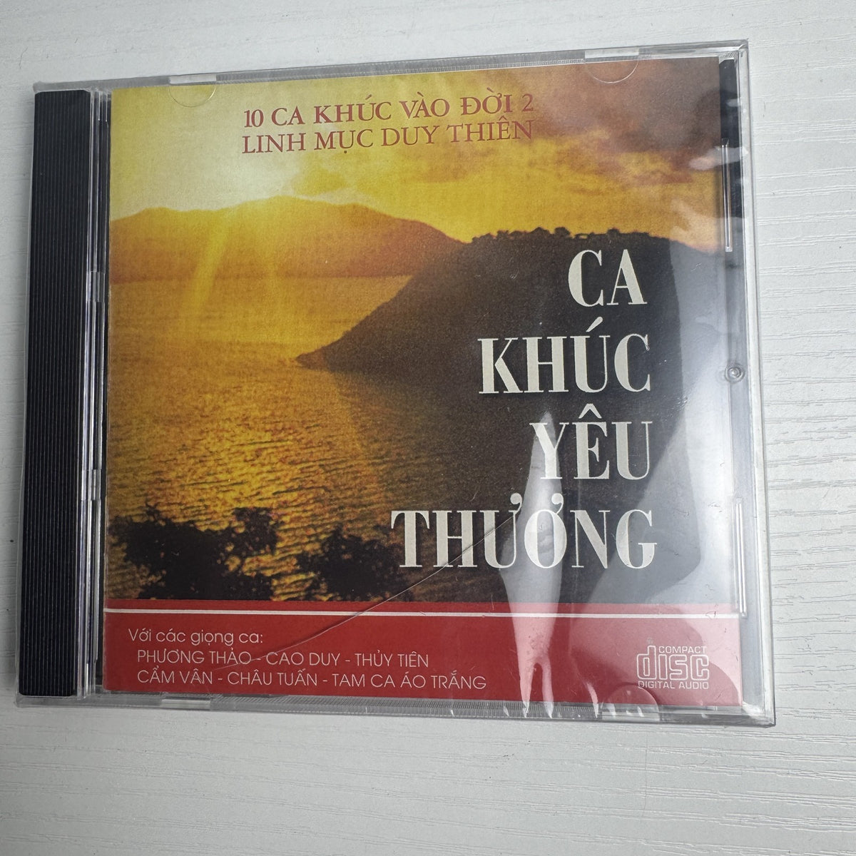 Linh Muc Duy Thien Ca Khuc Yeu Thuong Vietnamese music CD in factory sealed jewel case