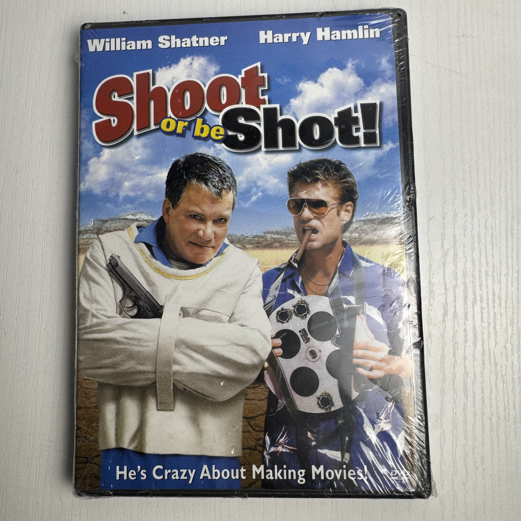 Shoot or Be Shot! 2002 DVD starring William Shatner in original factory sealed shrink wrap