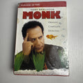 Monk Season Seven complete 4-disc DVD set factory sealed in shrinkwrap showing front cover and slipcase.