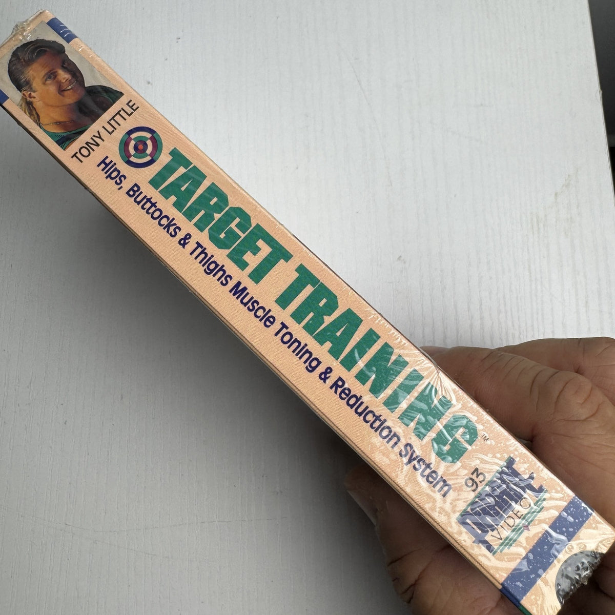 Factory sealed Tony Little Target Training Hips, Buttocks and Thighs 1994 VHS workout tape