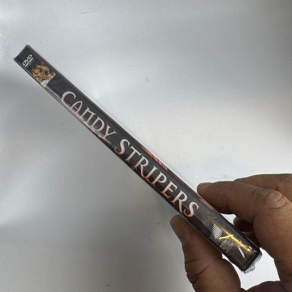 Factory sealed DVD case for the 2006 horror comedy film Candy Stripers
