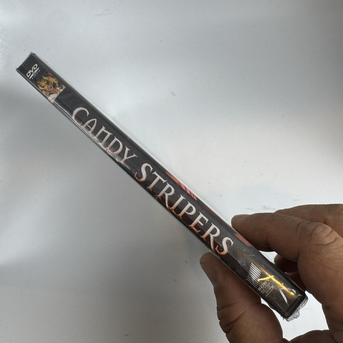 Factory sealed DVD case for the 2006 horror comedy film Candy Stripers
