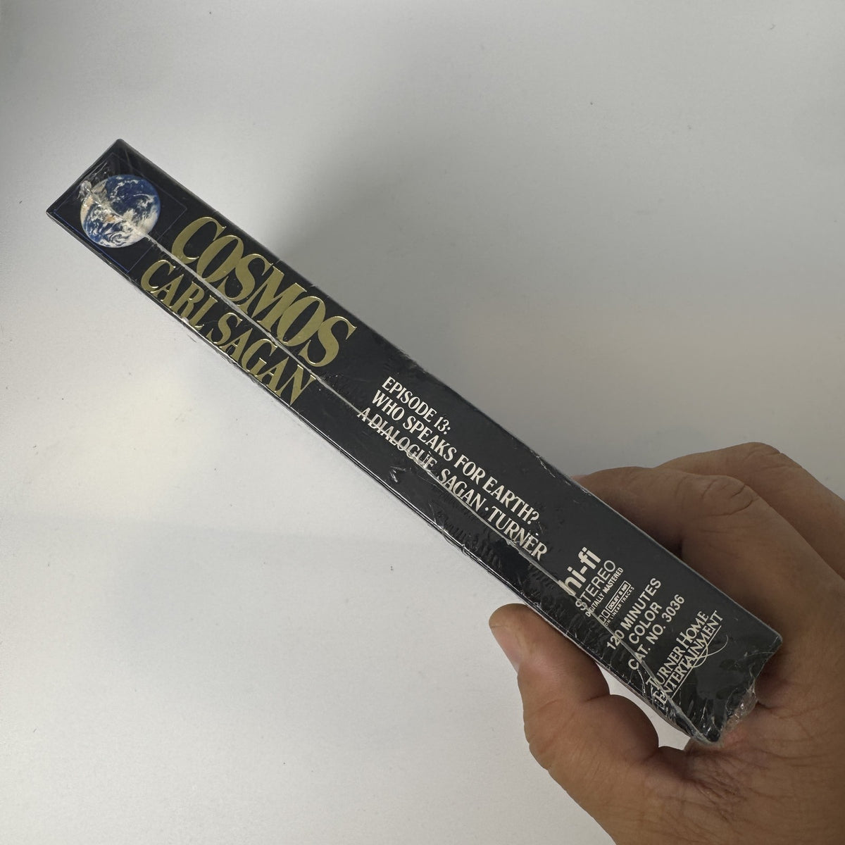 Factory sealed 1989 Cosmos Episode 13 Who Speaks For Earth Carl Sagan VHS tape by Turner Home Entertainment.