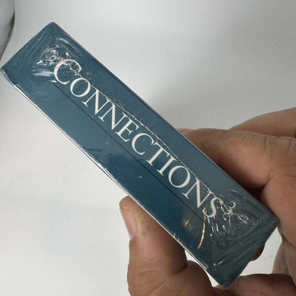 Factory sealed 1997 VHS tape of Connections 3 Hit The Water documentary series by TLC Video featuring James Burke.
