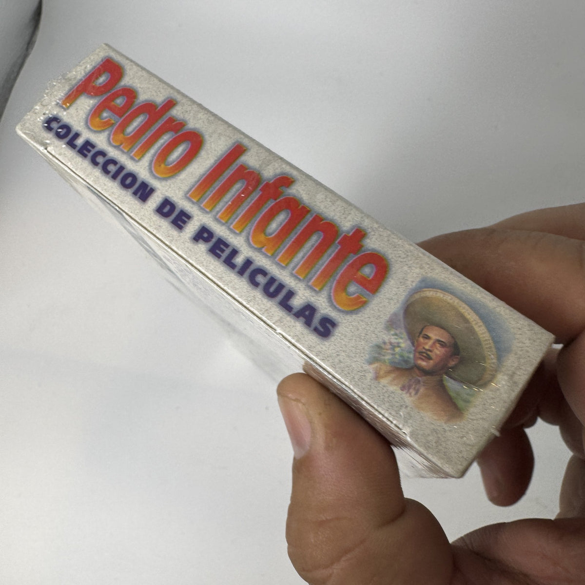 Factory sealed 1995 Pedro Infante Colección de Películas VHS tape by Club Mundial de Video.