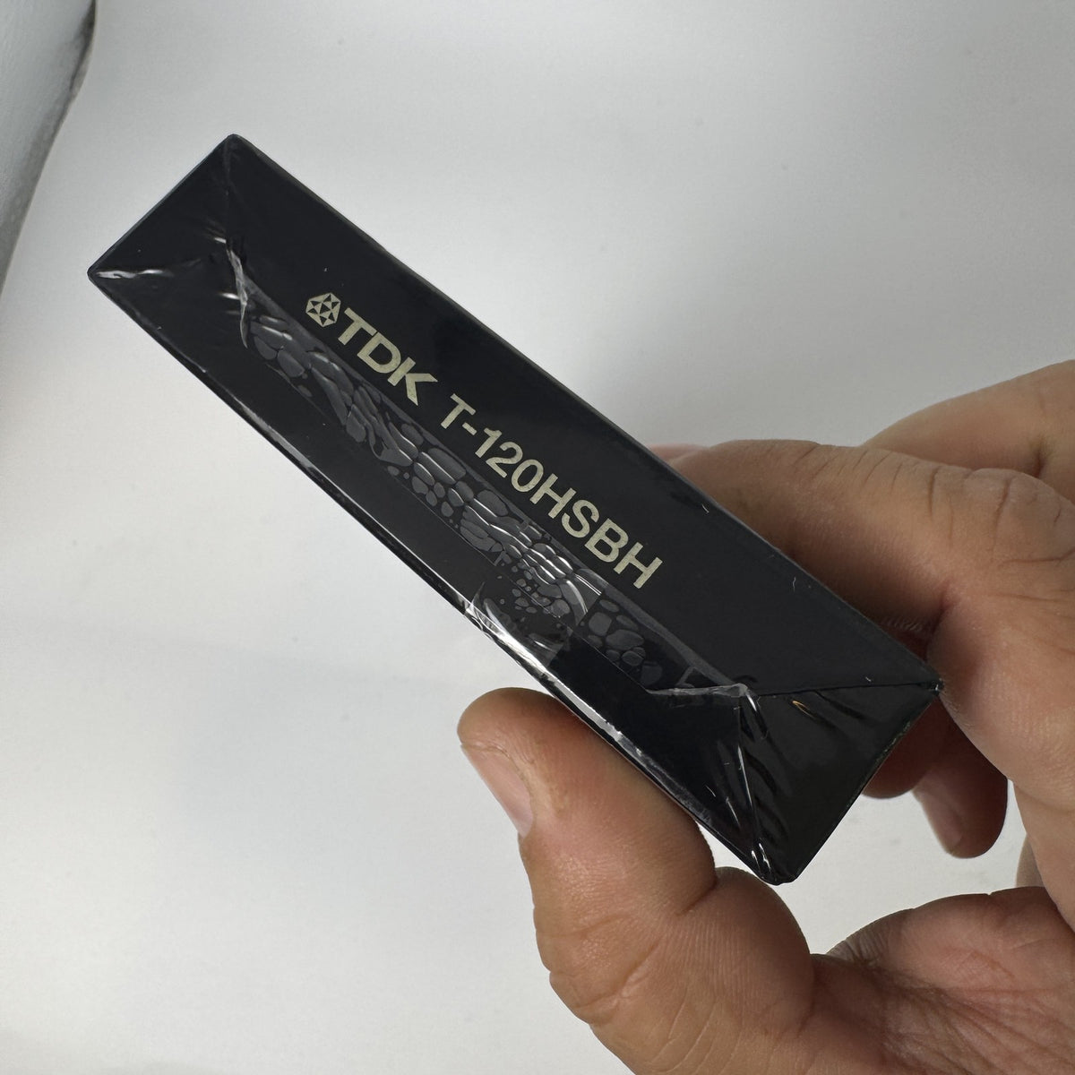 Brand new factory sealed TDK Premium Quality HS T-120 blank VHS tape vintage 1995 made in Japan