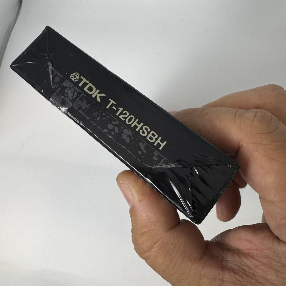 Brand new factory sealed TDK Premium Quality HS T-120 blank VHS tape vintage 1995 made in Japan