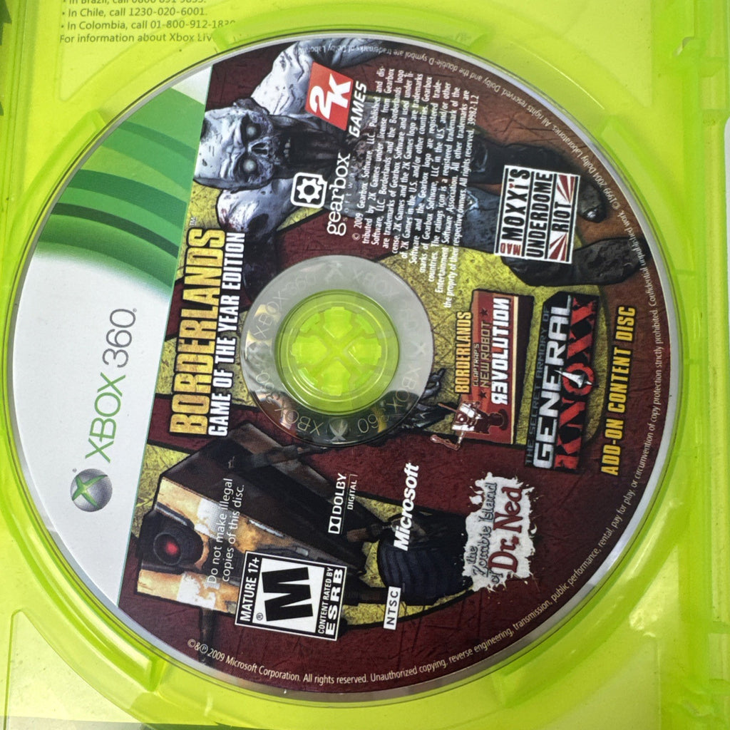 Gears of War video game case and disc for Microsoft Xbox 360 complete with manual in good condition.